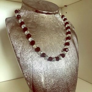 Hand made Swarovski Crystal Elastic Necklace